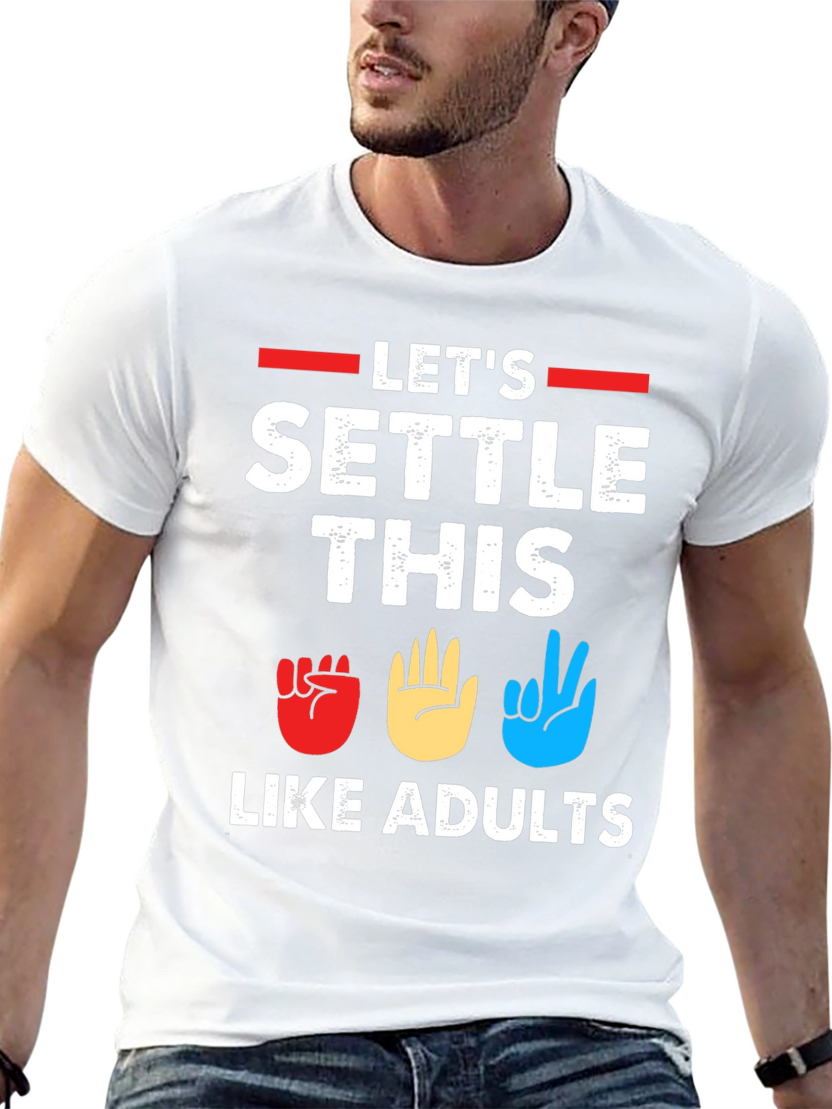 Lets Settle This Like Adults T-Shirt
