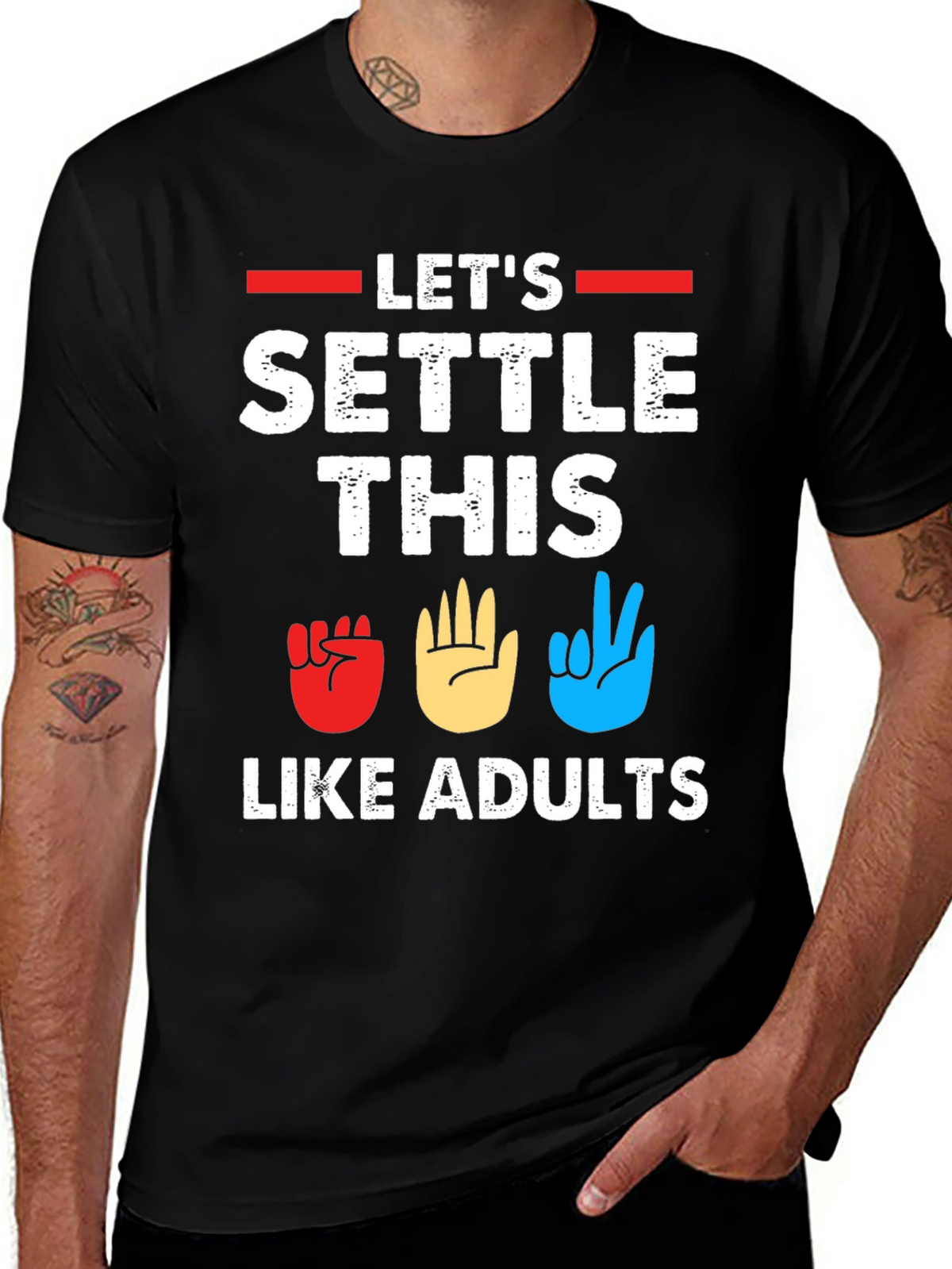 Lets Settle This Like Adults T-Shirt