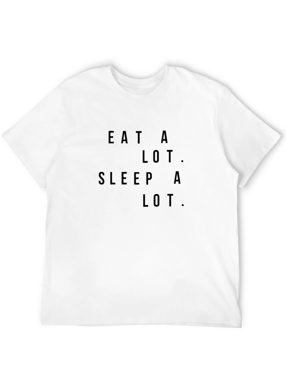 Eat Sleep Repeat Black Graphic Tee