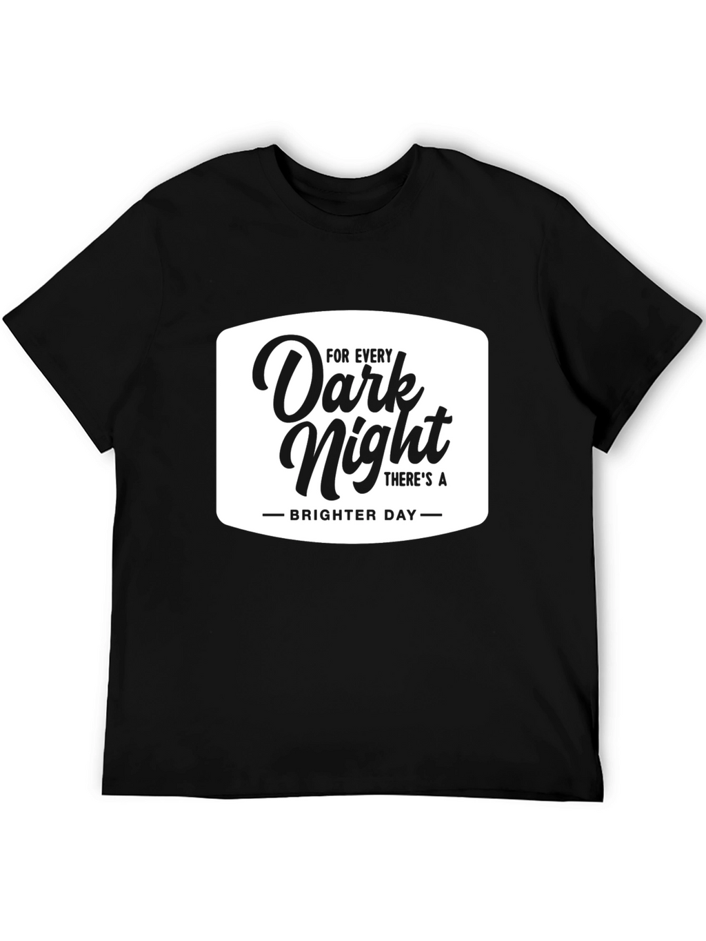 Dark Night Brighter Day Graphic T-Shirt