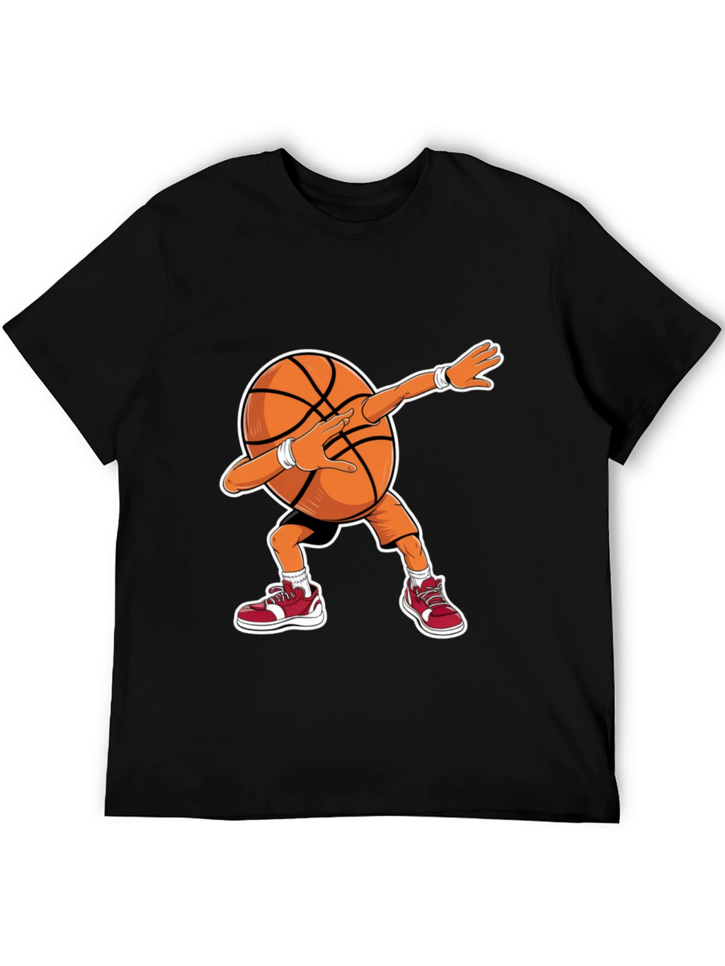 Dabbing Basketball Graphic Tee