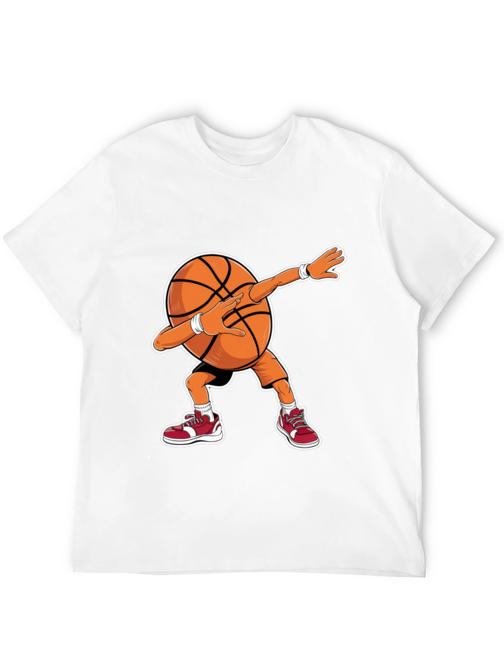 Dabbing Basketball Graphic Tee