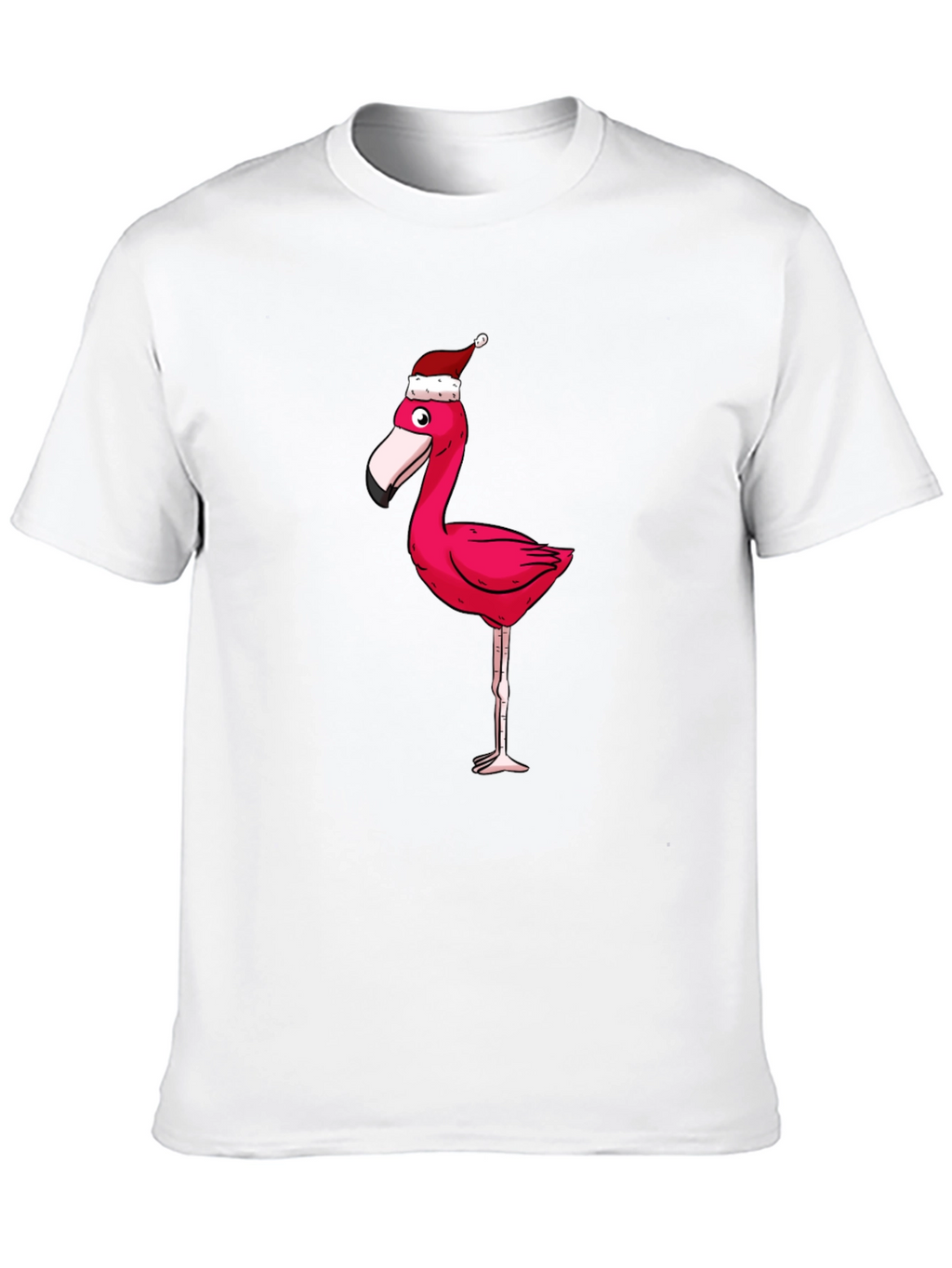 Festive Flamingo Graphic Tee