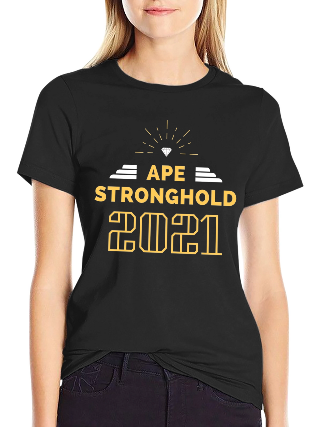 Ape Stronghold 2021 Black Graphic Tee