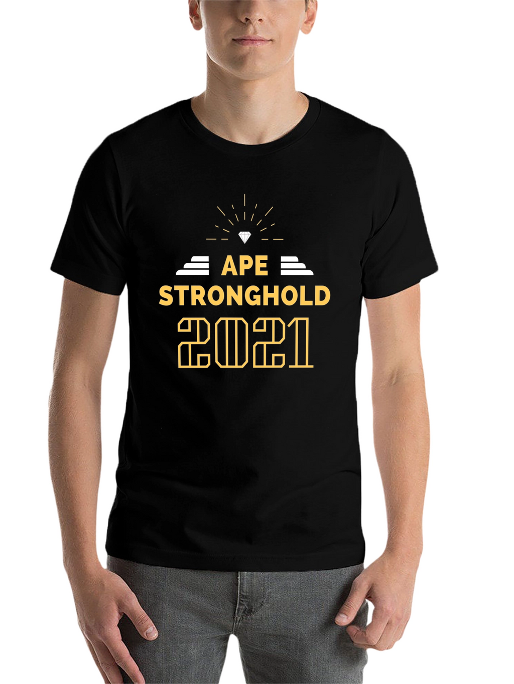 Ape Stronghold 2021 Black Graphic Tee