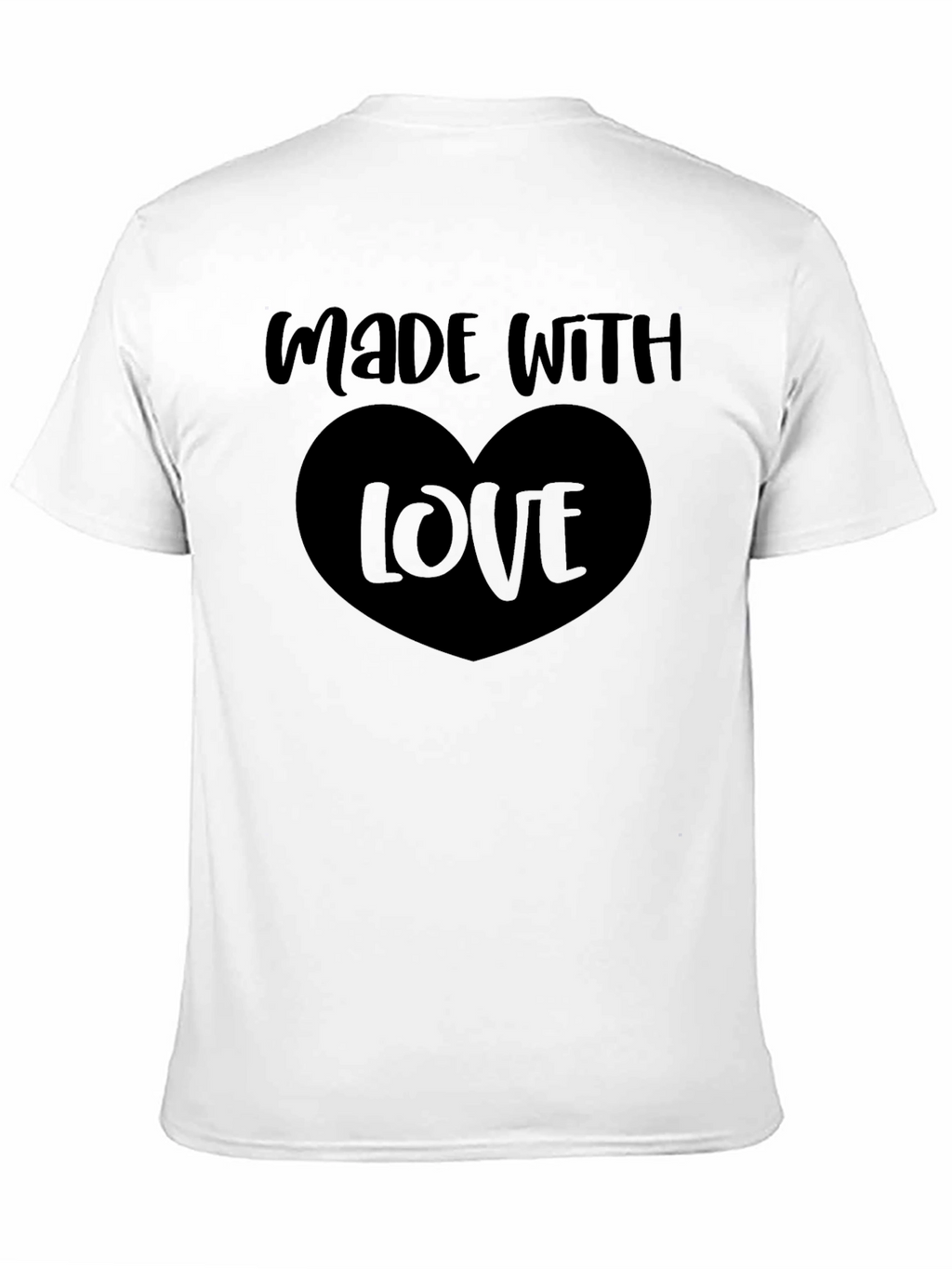 Made With Love Black T-Shirt