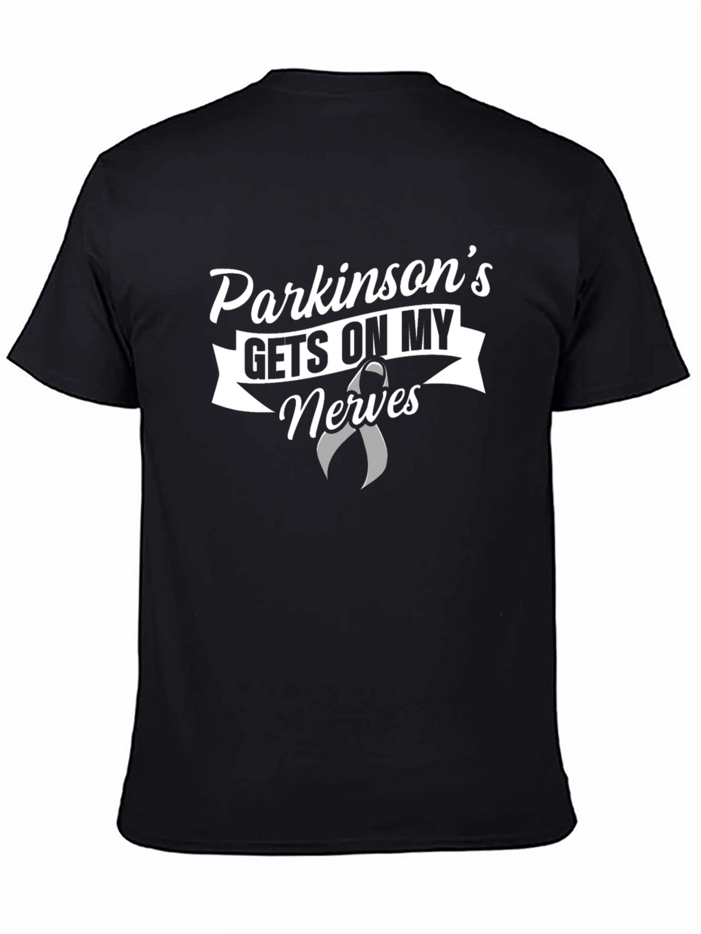 Parkinsons Awareness Black Graphic Tee