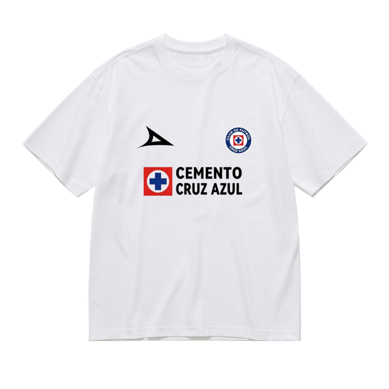 Cemento Cruz Azul Classic Retro Soccer Jersey Tee