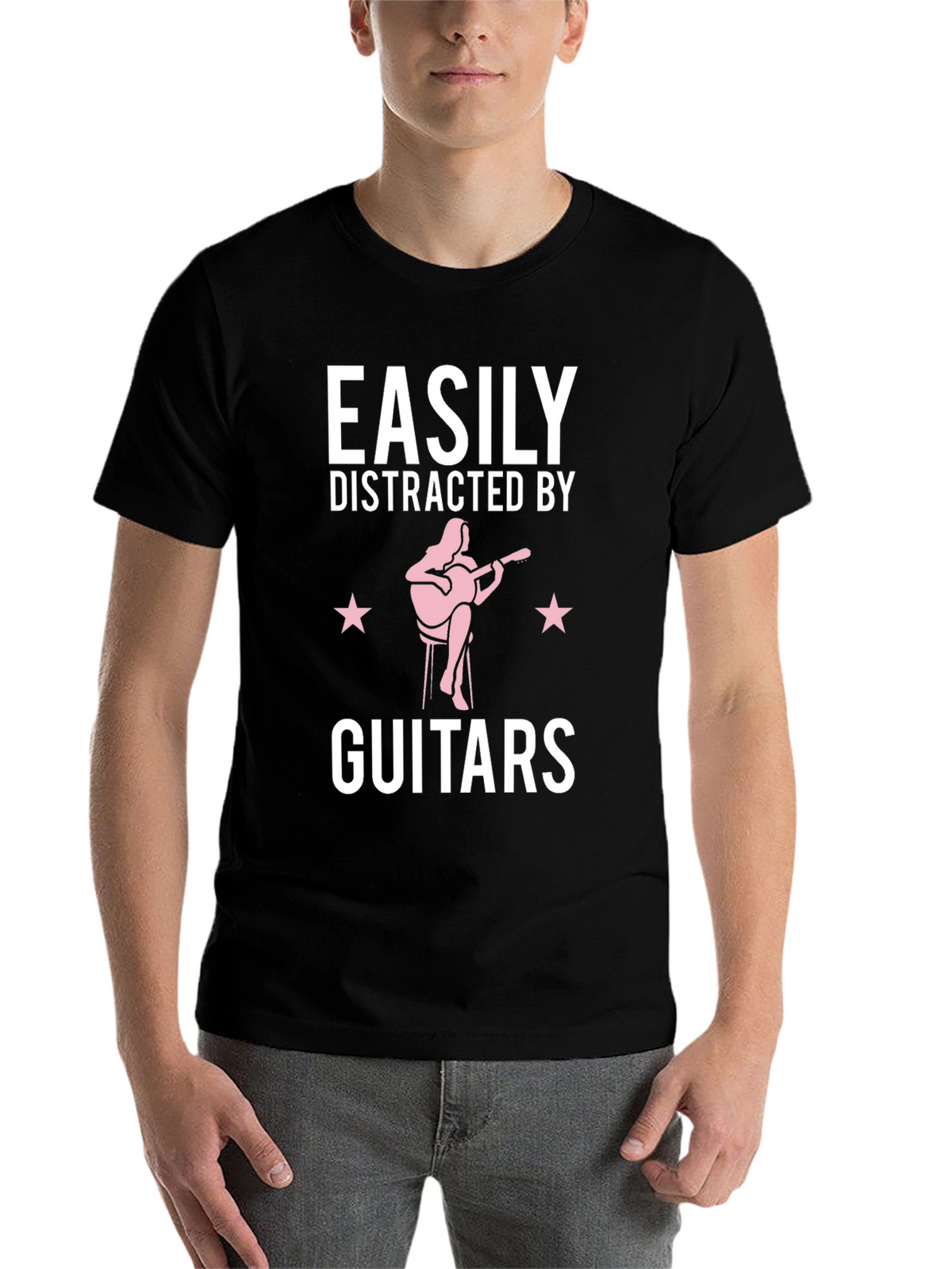Easily Distracted By Guitars T-Shirt