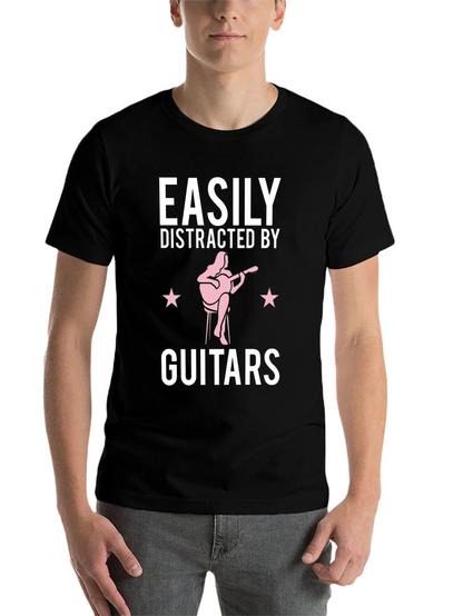 Easily Distracted By Guitars T-Shirt