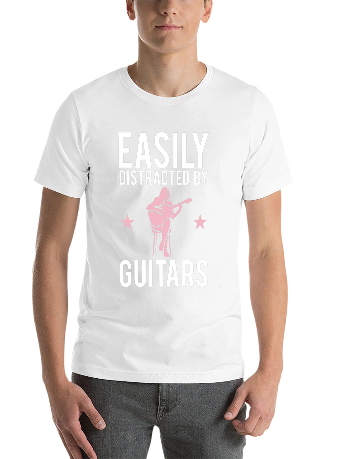 Easily Distracted By Guitars T-Shirt