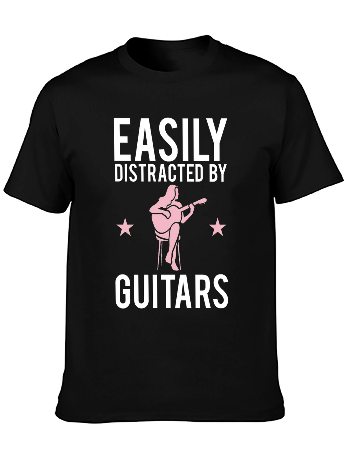Easily Distracted By Guitars T-Shirt