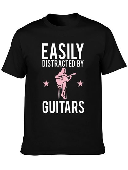Easily Distracted By Guitars T-Shirt