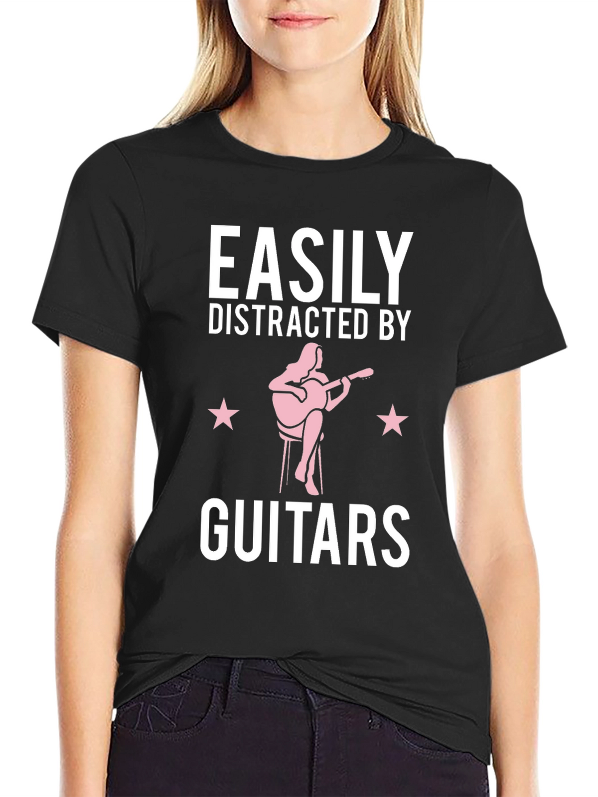 Easily Distracted By Guitars T-Shirt