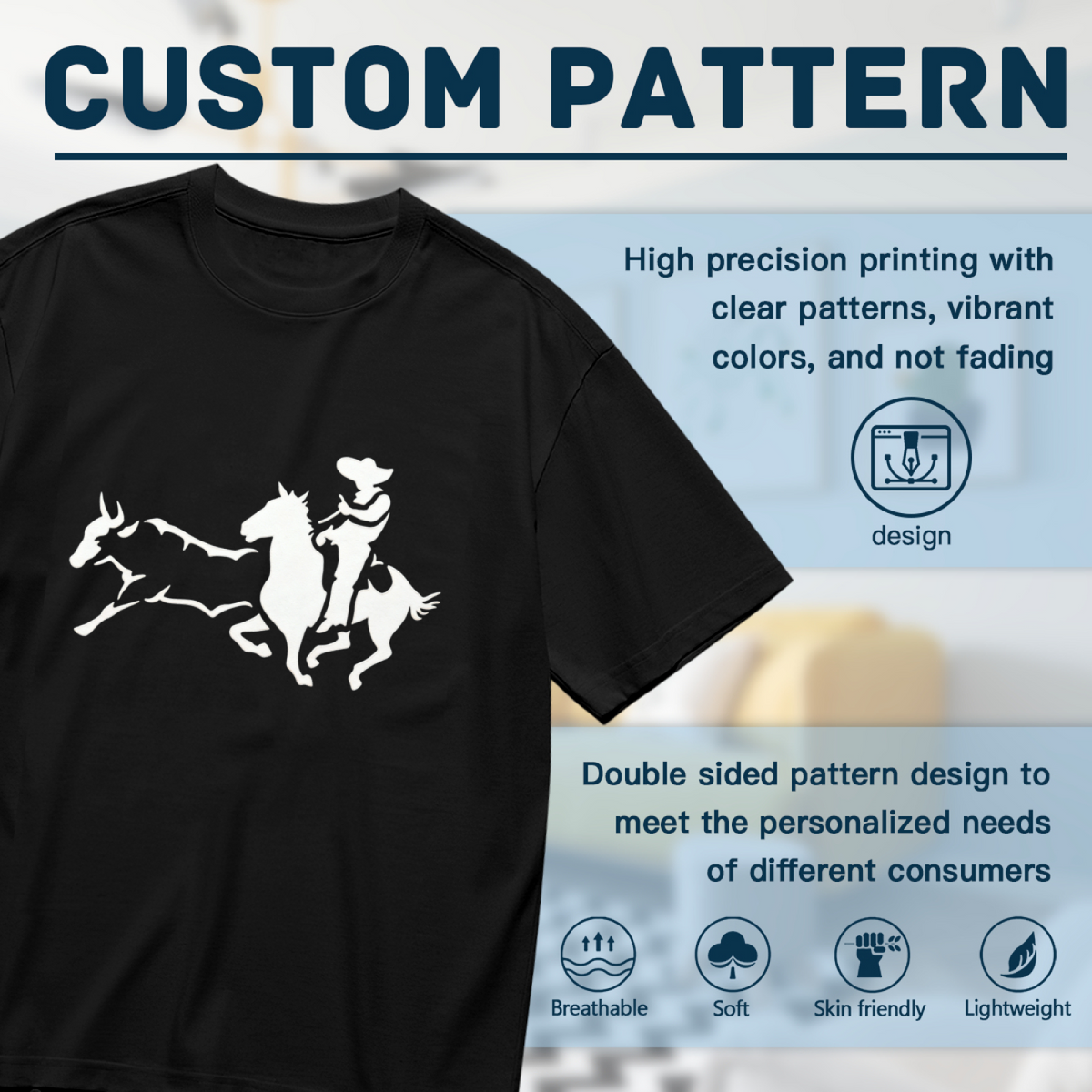 Camp Half-Blood Demigod Pegasus Emblem Tee