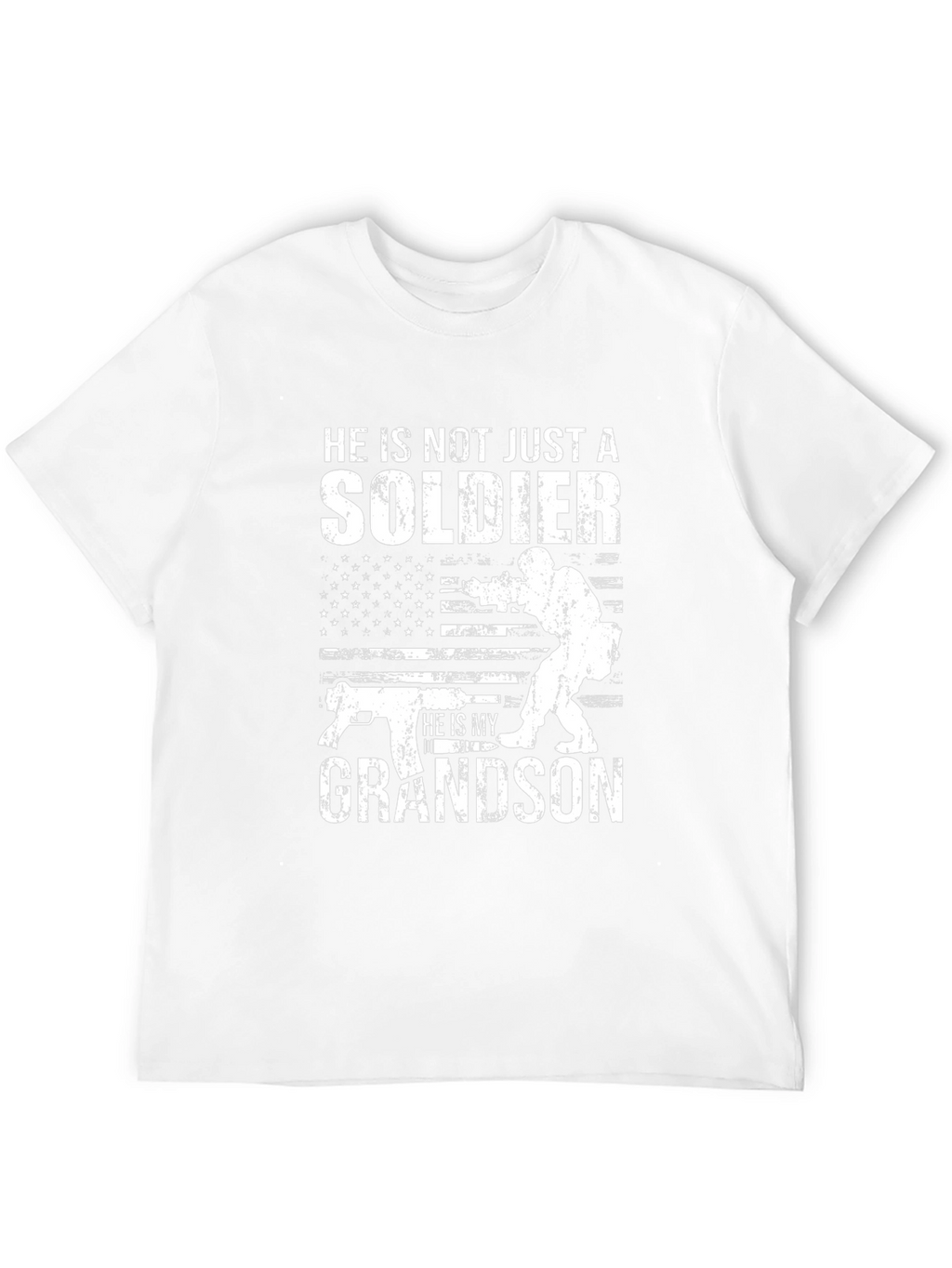 Grandson Soldier Graphic Tee - Patriotic