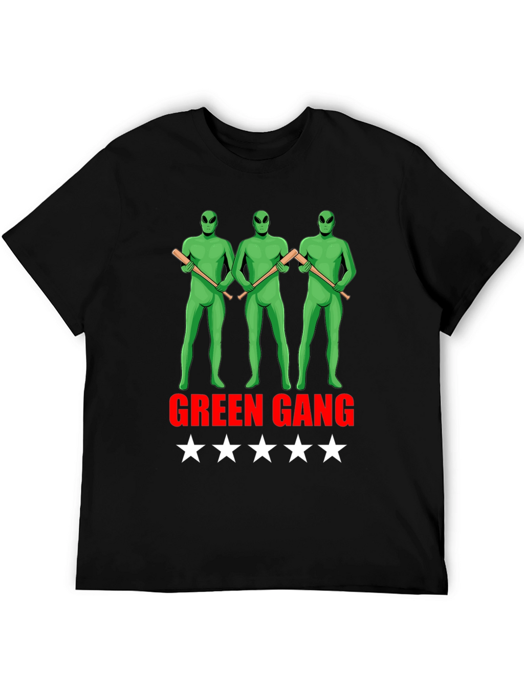 Green Gang Alien Graphic Tee
