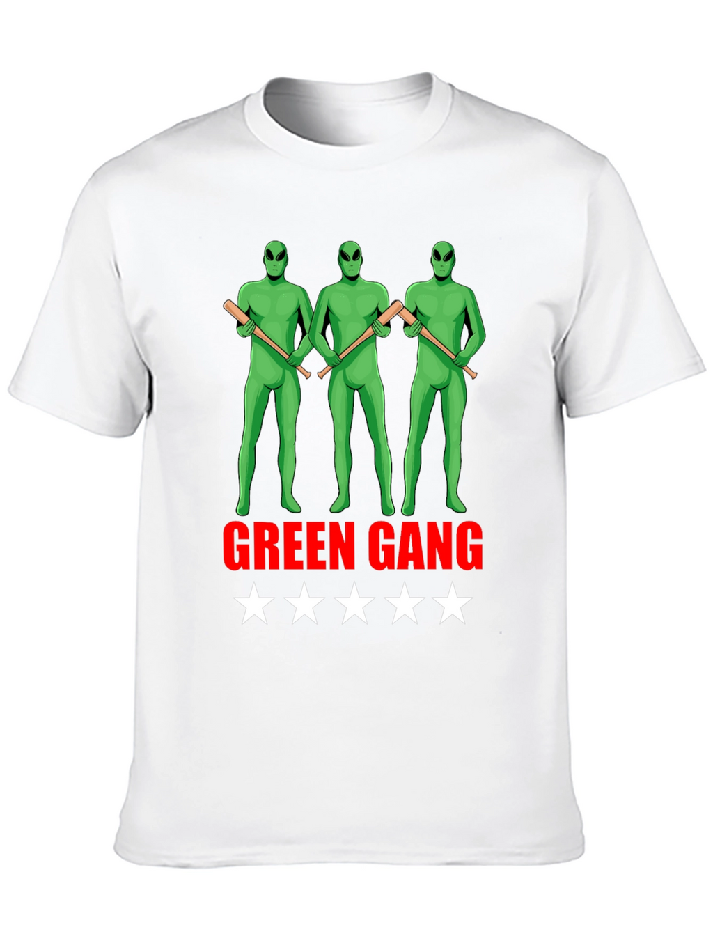 Green Gang Alien Graphic Tee