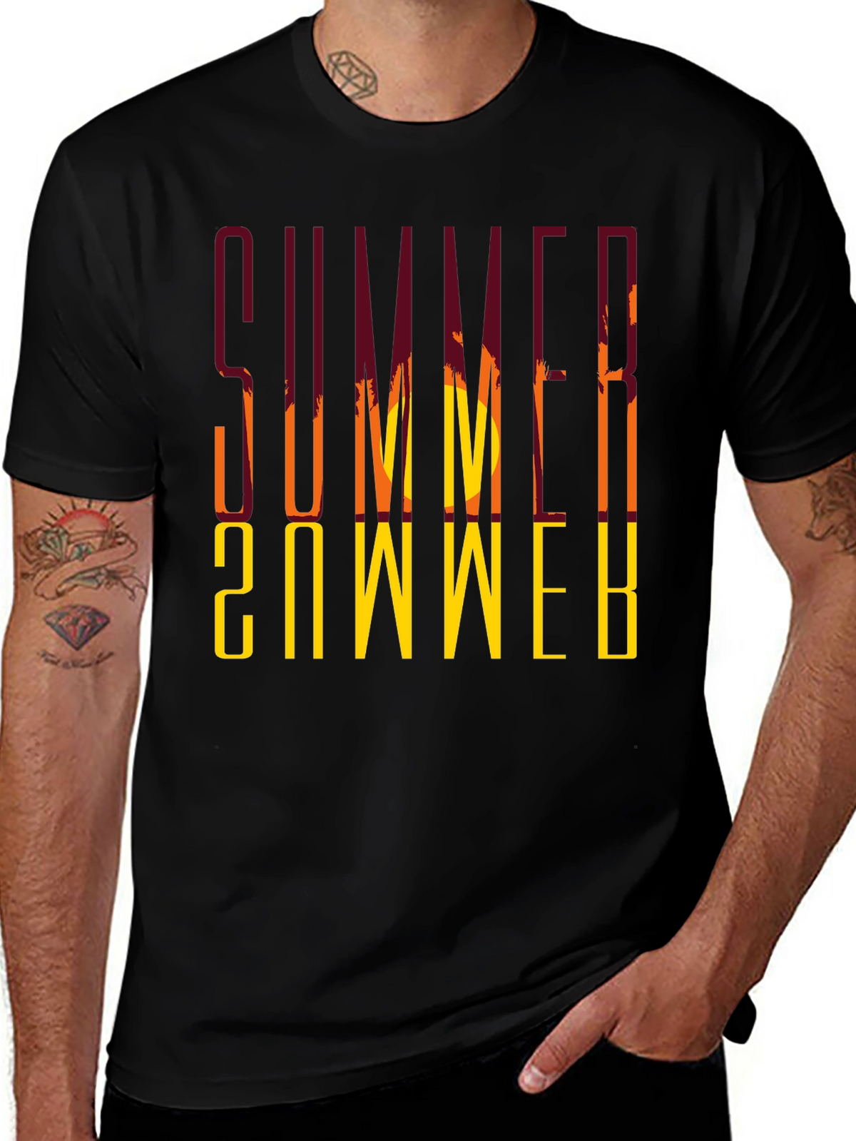 Summer Retro Graphic T-Shirt