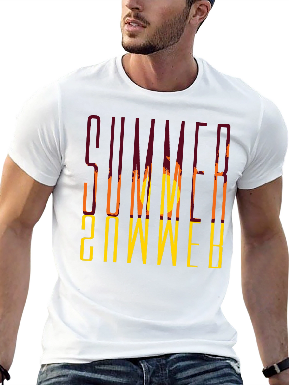 Summer Retro Graphic T-Shirt