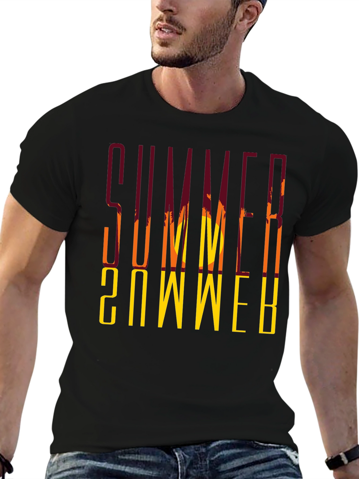 Summer Retro Graphic T-Shirt