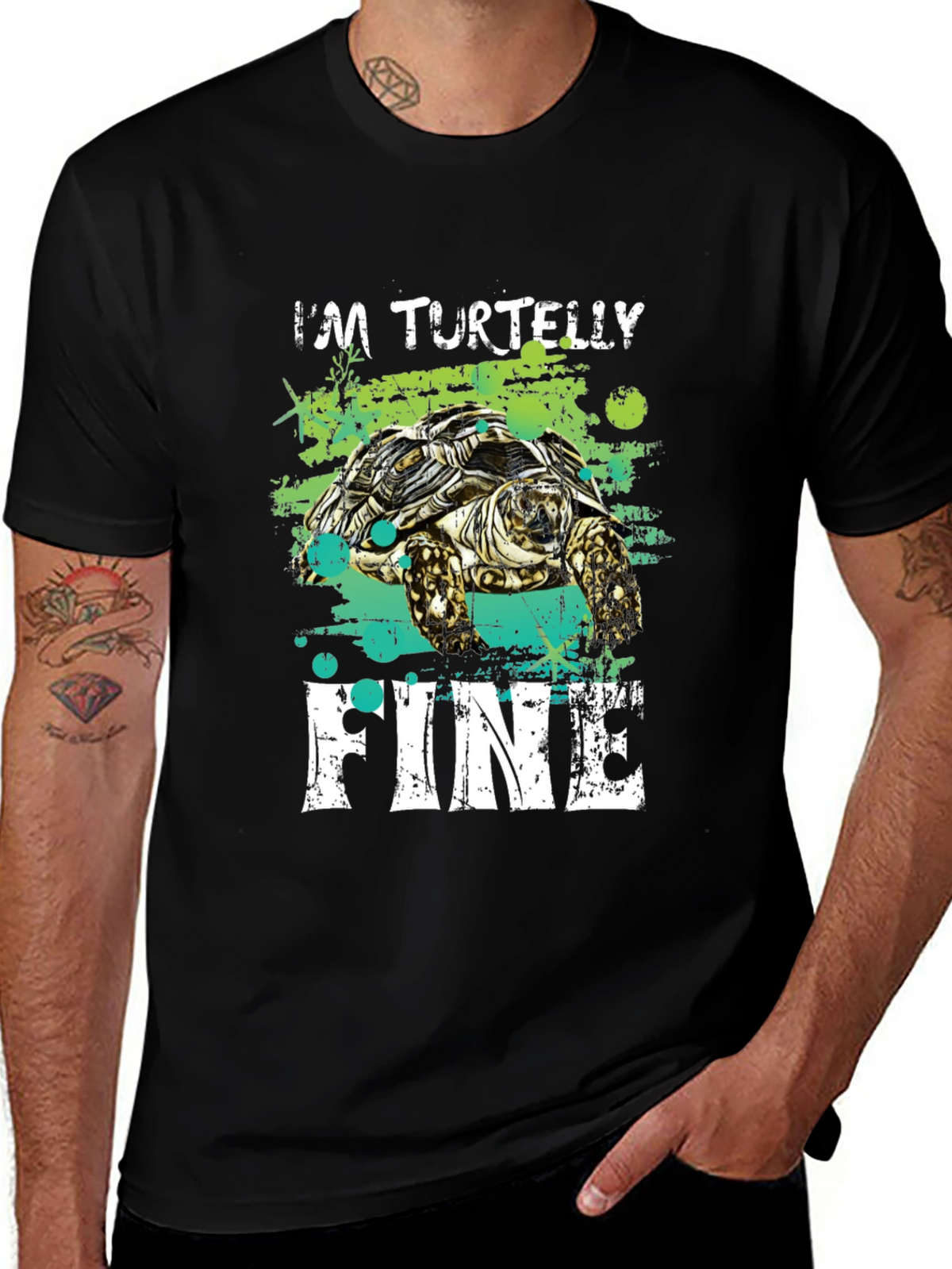 Im Turtelly Fine Graphic T-Shirt