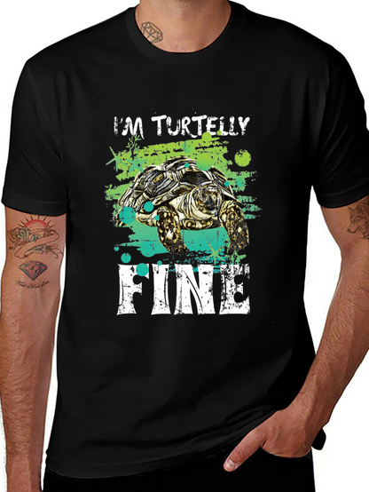 Im Turtelly Fine Graphic T-Shirt