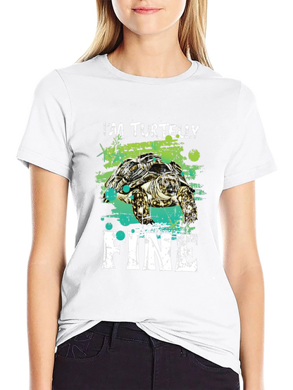 Im Turtelly Fine Graphic T-Shirt
