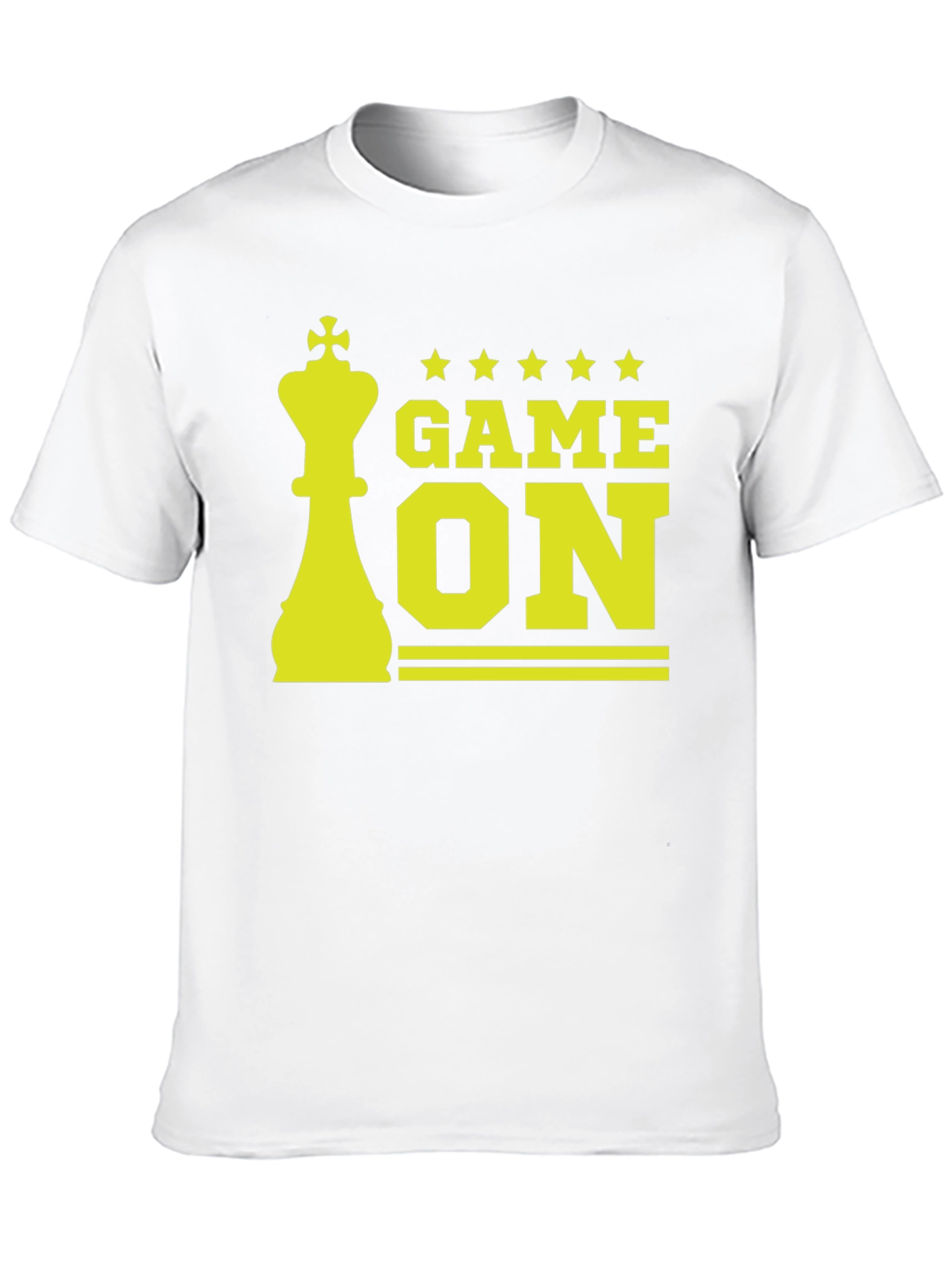 Game On Chess King Graphic Tee - Black