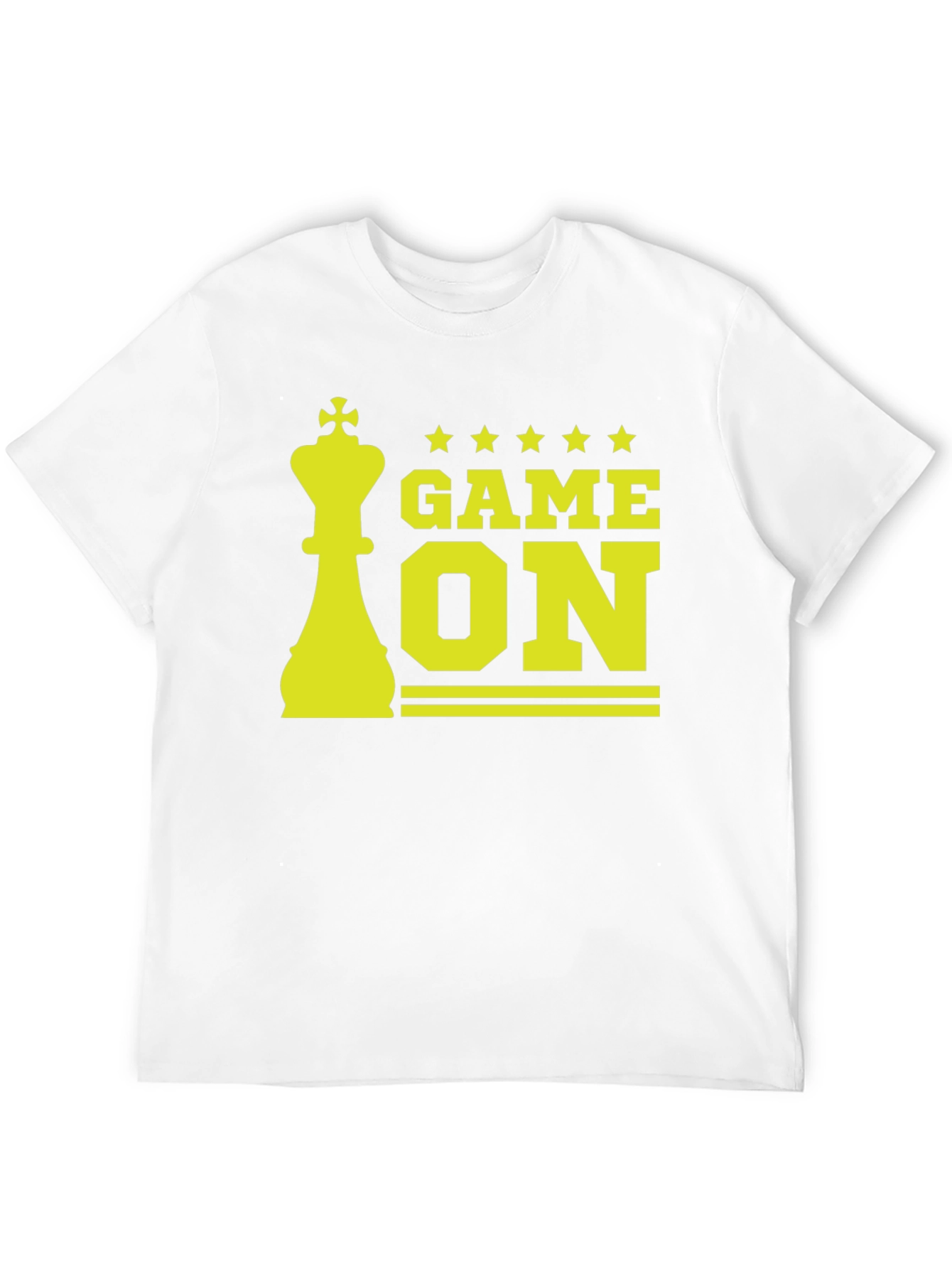 Game On Chess King Graphic Tee - Black