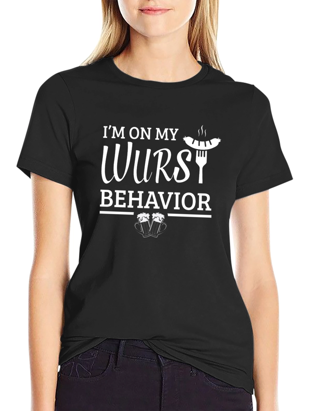 Wurst Behavior T-Shirt - Funny Food Tee