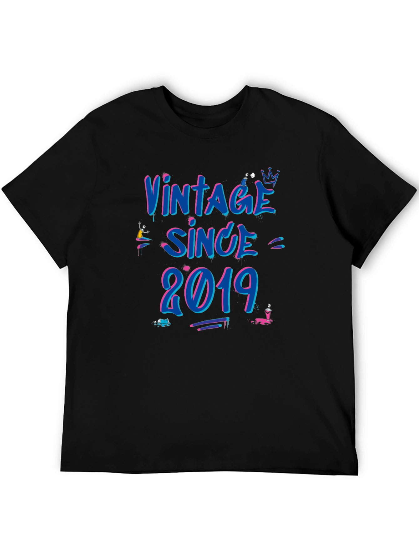 Vintage Since 2019 Graphic T-Shirt
