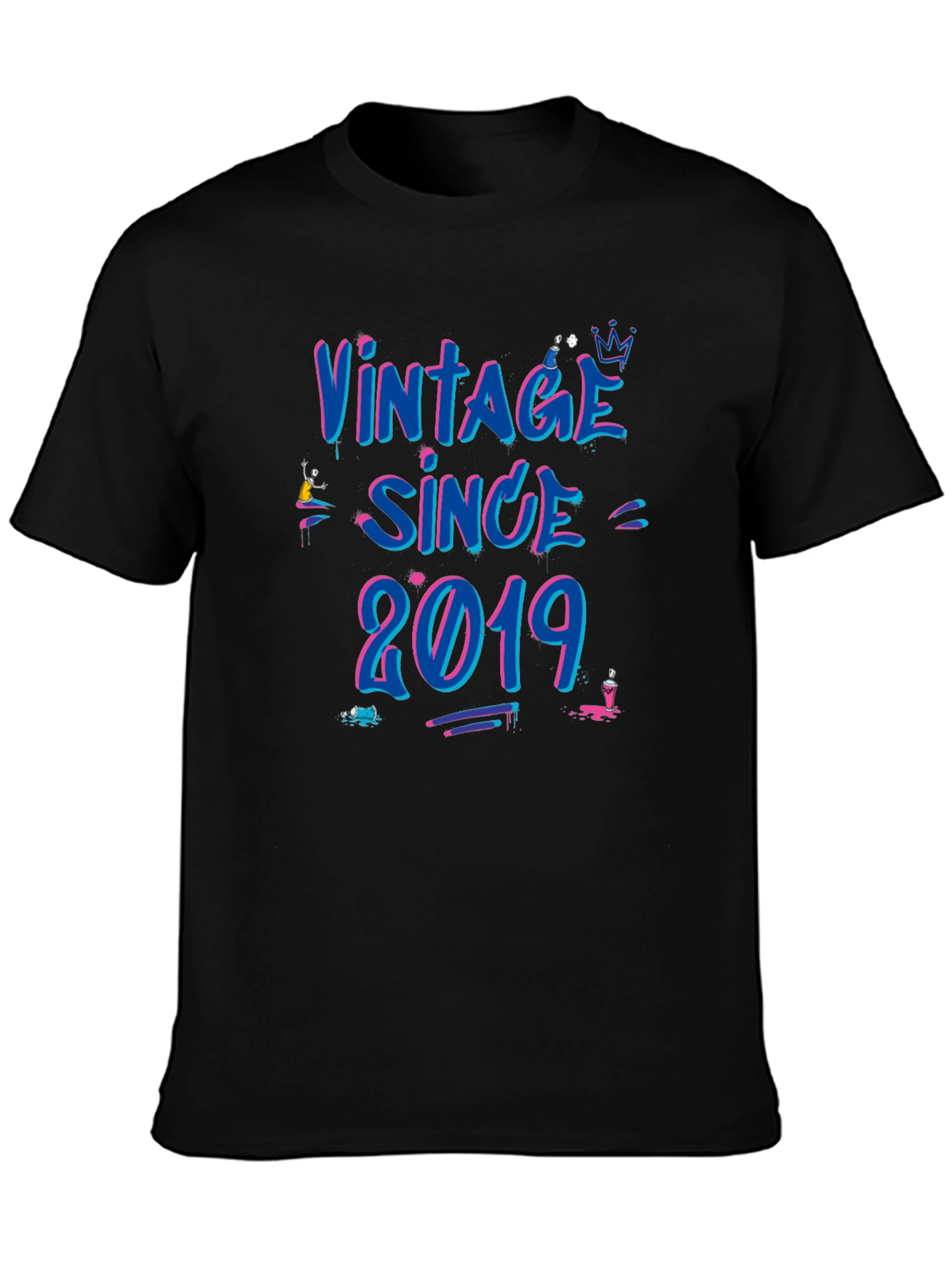 Vintage Since 2019 Graphic T-Shirt