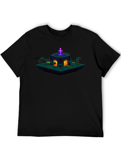 Isometric Game Portal Graphic T-Shirt