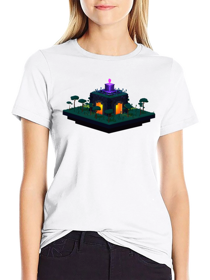 Isometric Game Portal Graphic T-Shirt