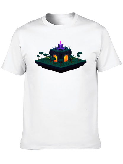 Isometric Game Portal Graphic T-Shirt
