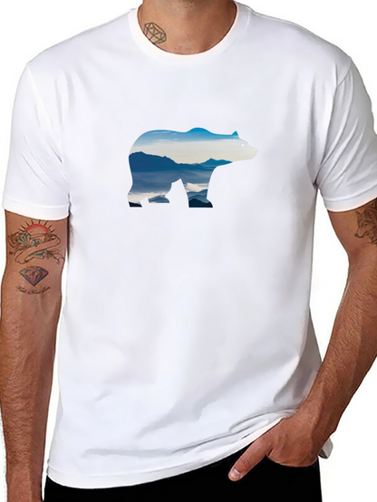 Mountain Bear Graphic T-Shirt