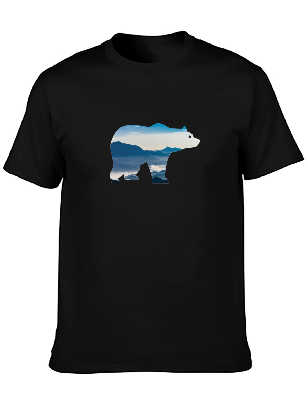 Mountain Bear Graphic T-Shirt
