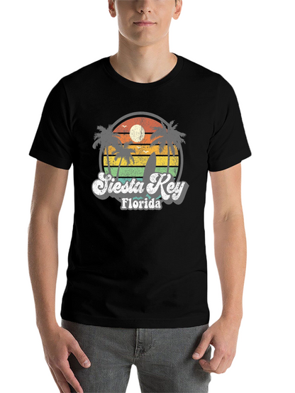 Retro Siesta Key Florida T-Shirt