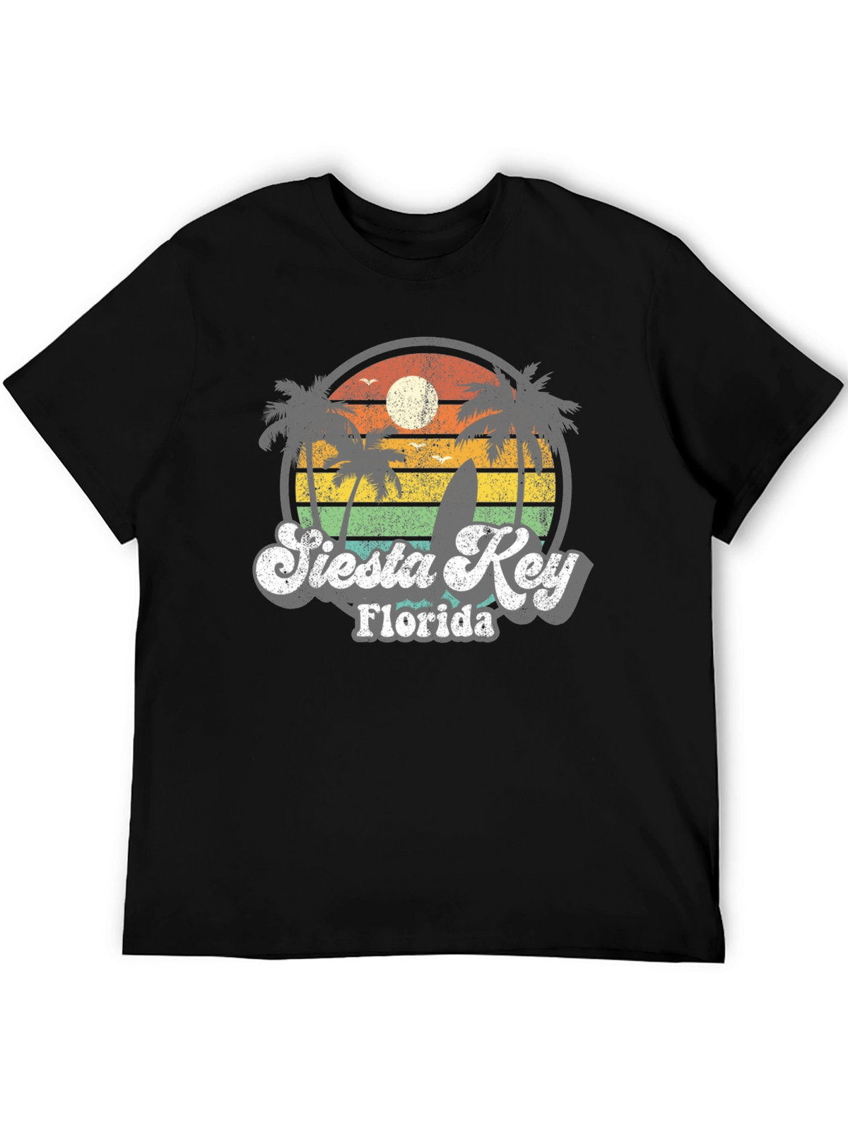 Retro Siesta Key Florida T-Shirt