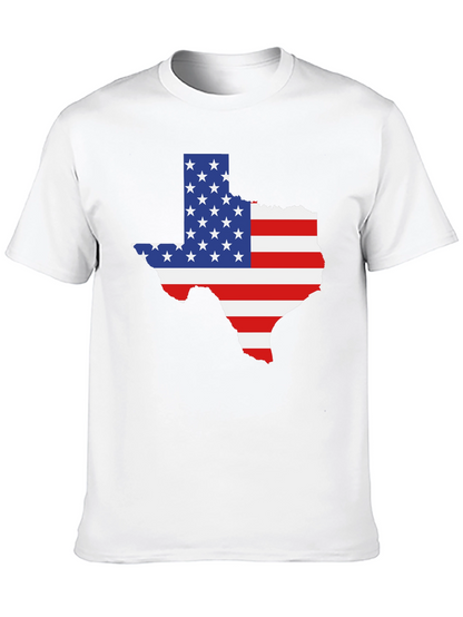Texas Flag Graphic Tee - Black