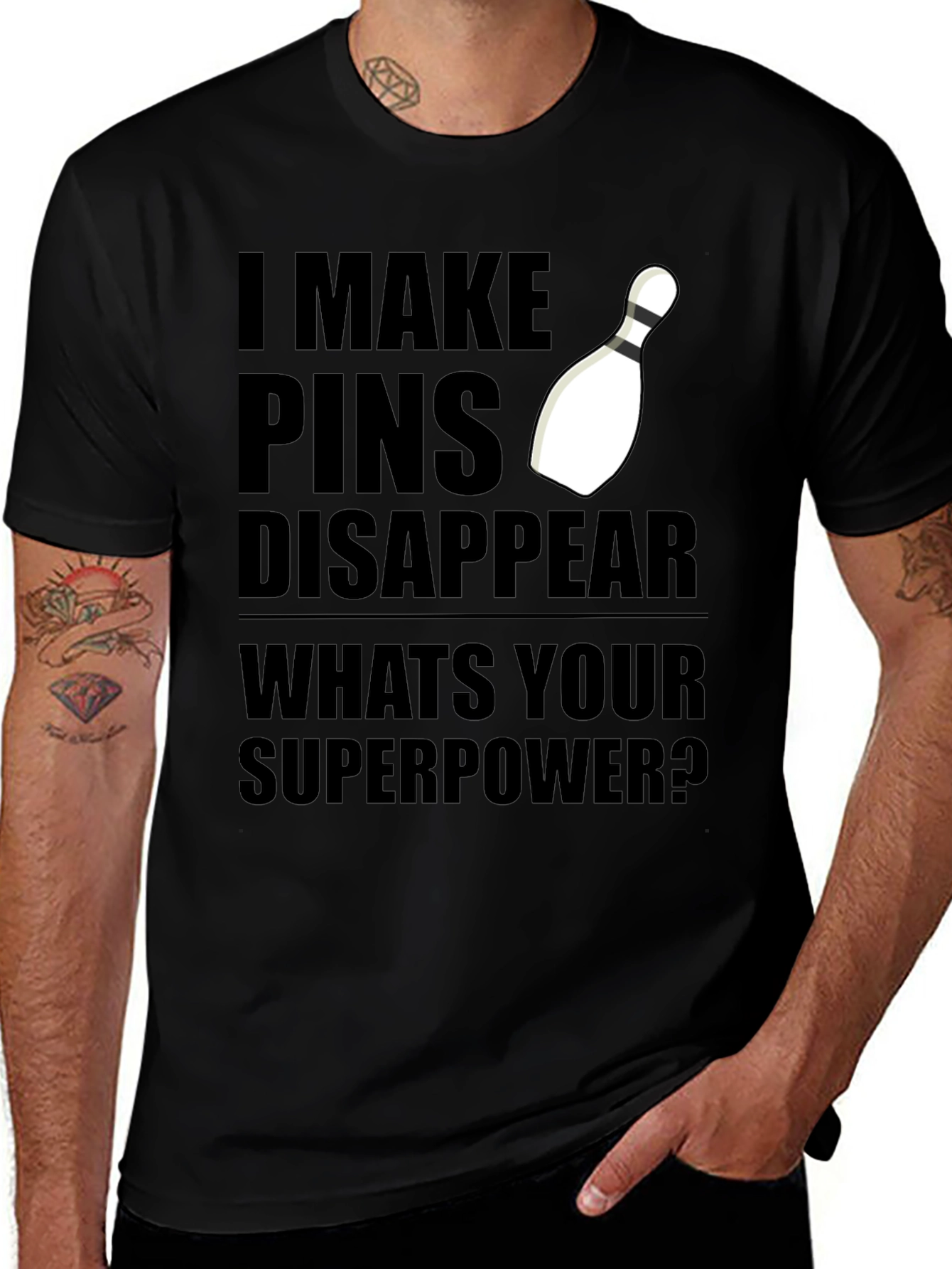 Bowling Superpower T-Shirt