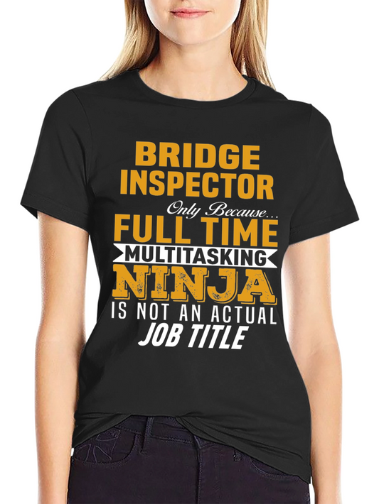 Bridge Inspector Novelty Graphic Tee
