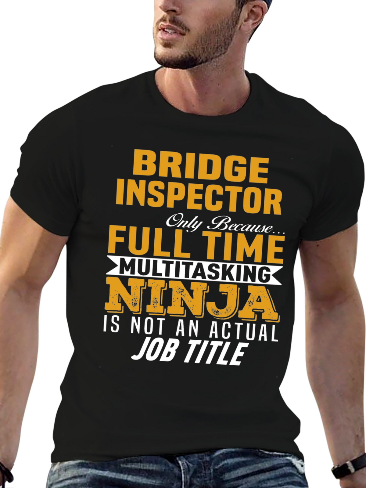 Bridge Inspector Novelty Graphic Tee