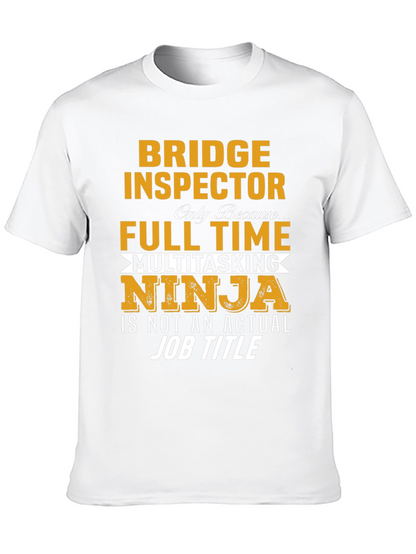 Bridge Inspector Novelty Graphic Tee