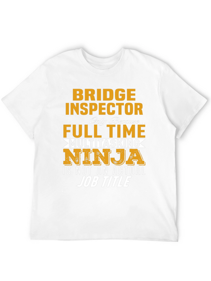 Bridge Inspector Novelty Graphic Tee