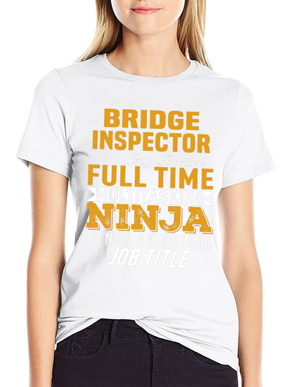 Bridge Inspector Novelty Graphic Tee