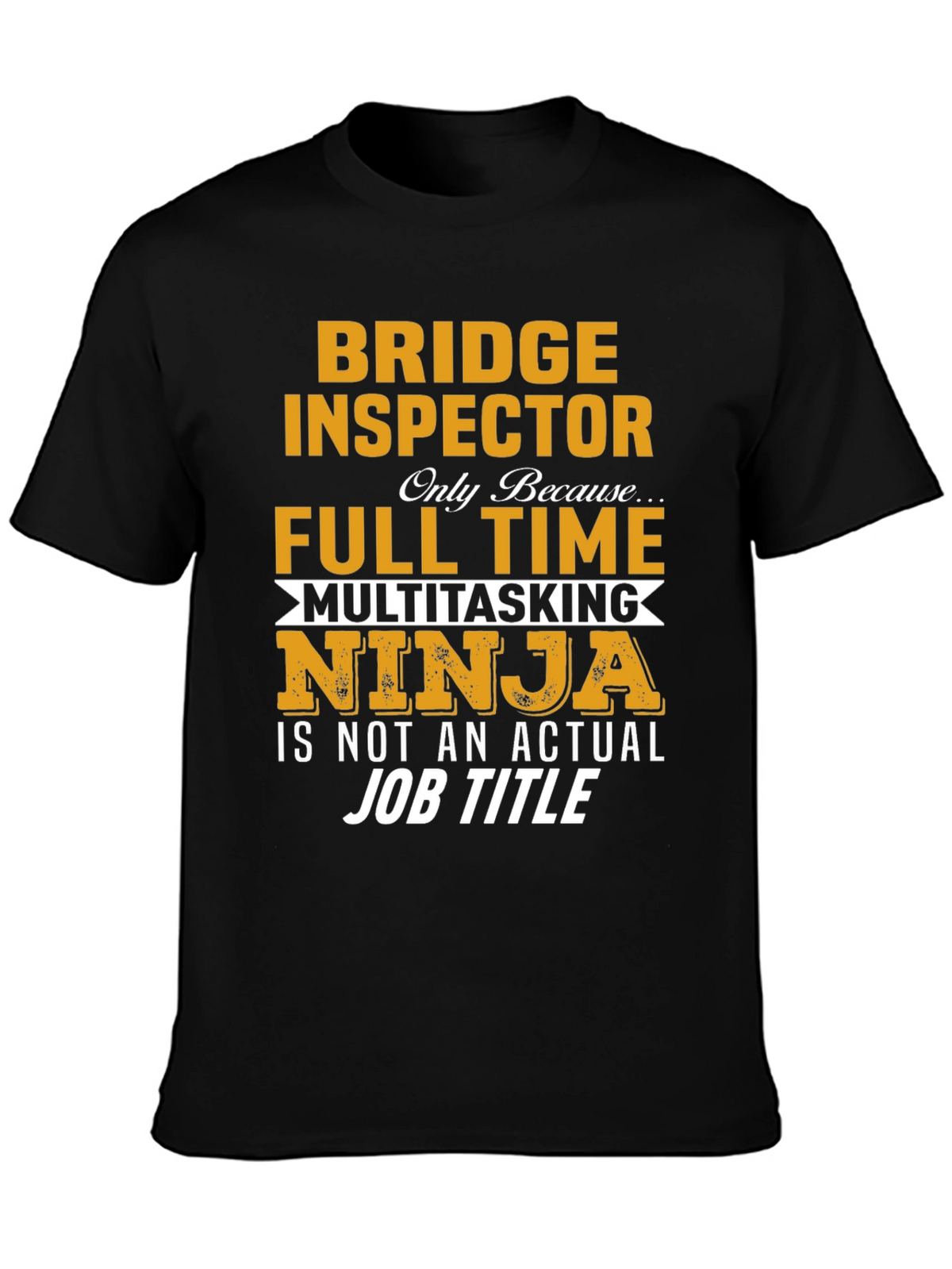 Bridge Inspector Novelty Graphic Tee