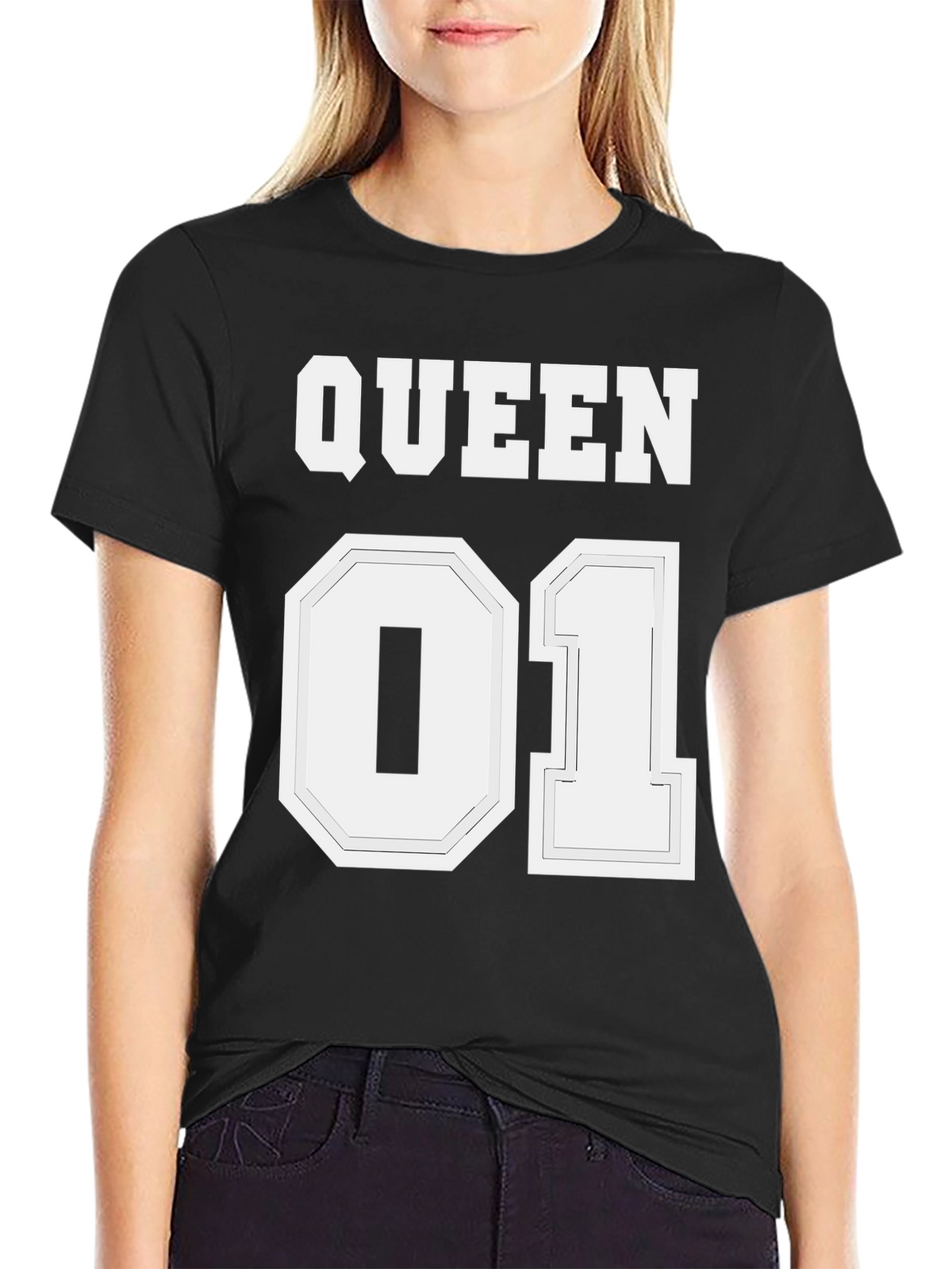 Queen 01 Black Graphic Tee