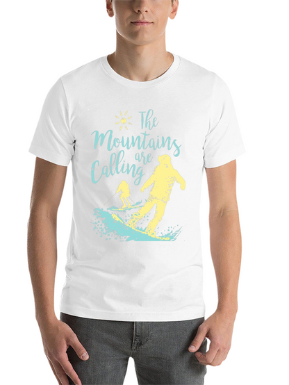 Mountains Are Calling Ski T-Shirt